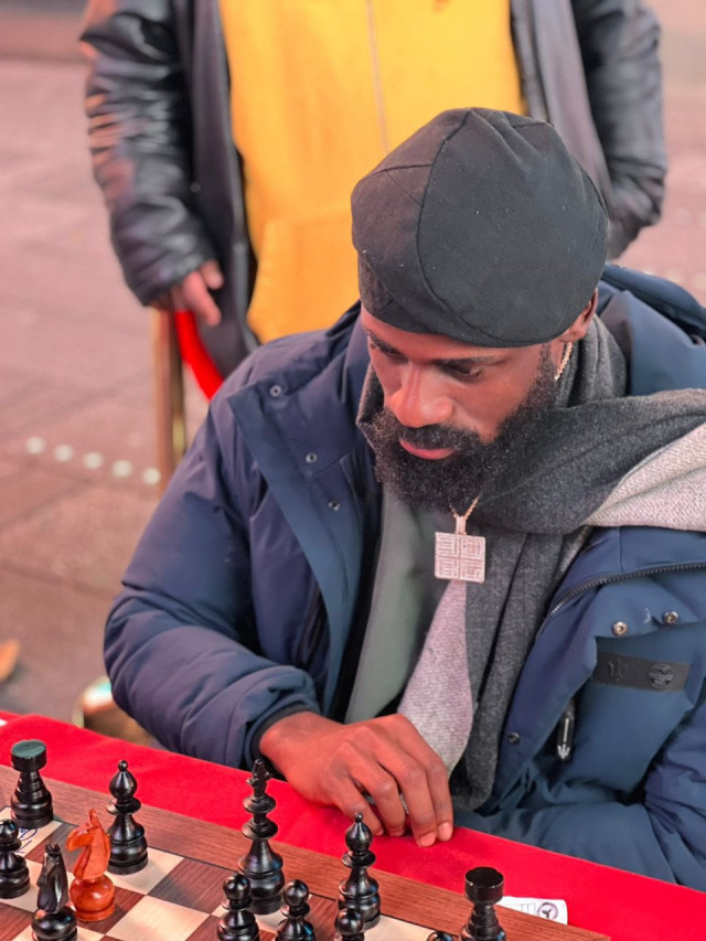 Chess master Tunde Onakoya