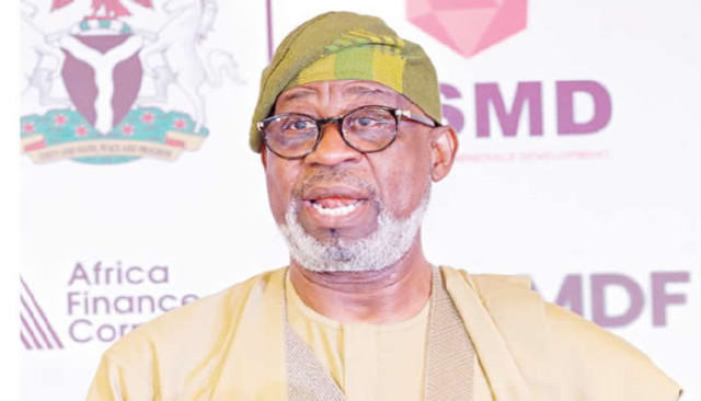 Minister of Solid Minerals Development, Dr Dele Alake