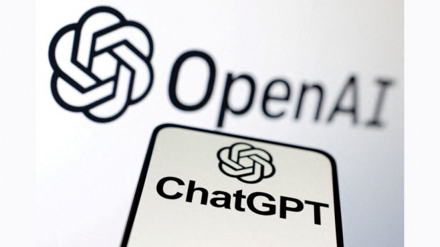 OpenAI and ChatGPT logos are seen in this illustration taken