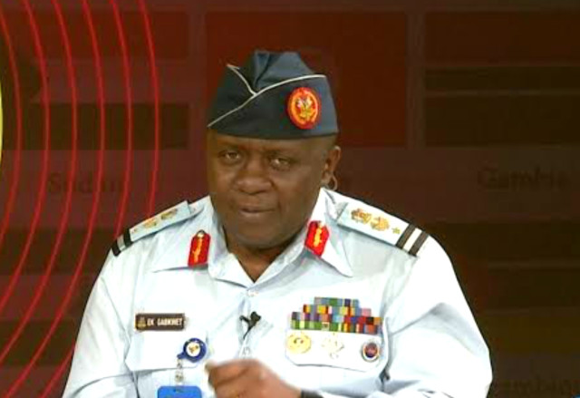 Photo of  NAF, Spokesman, Edward Gabkwet
