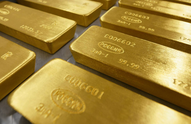 Gold ingots