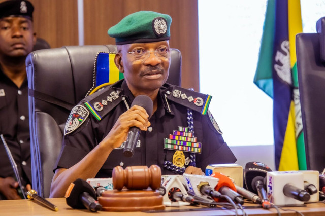Inspector-General of Police , Kayode Egbetokun