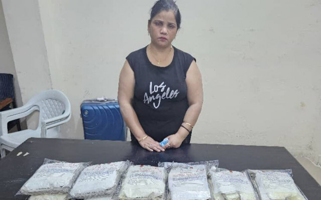 Suspected Indian Woman with heroin disguised as chocolate