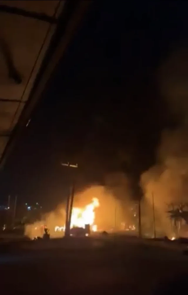 Otedola bridge fire incident