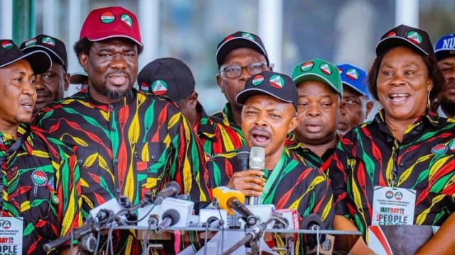 The NLC President, Joe Ajaero, and others