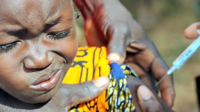 Meningitis vaccination used to illustrate the story