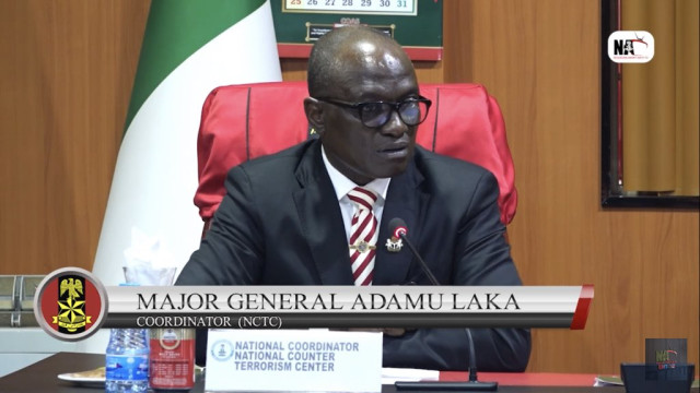 National Coordinator, National Counter Terrorism Centre, Major General Adamu Laka