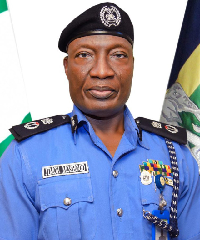 Lagos State Commissioner of Police, Olohundare Moshood Jimoh