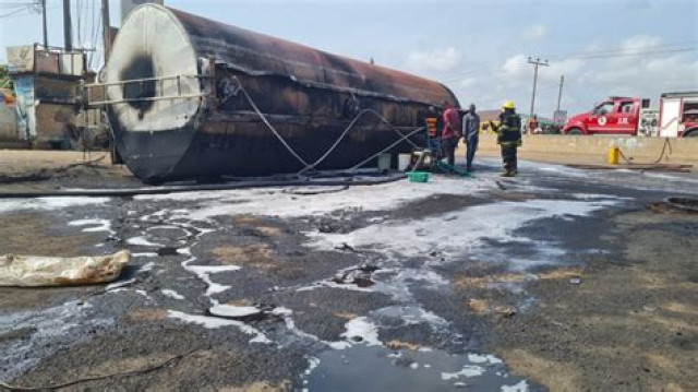 Tanker Explosion