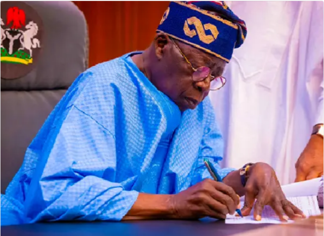 President Bola Ahmed Tinubu