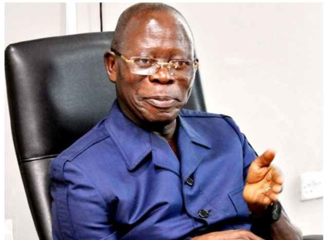 Former Governor of Edo State, Senator Adams Oshiomhole