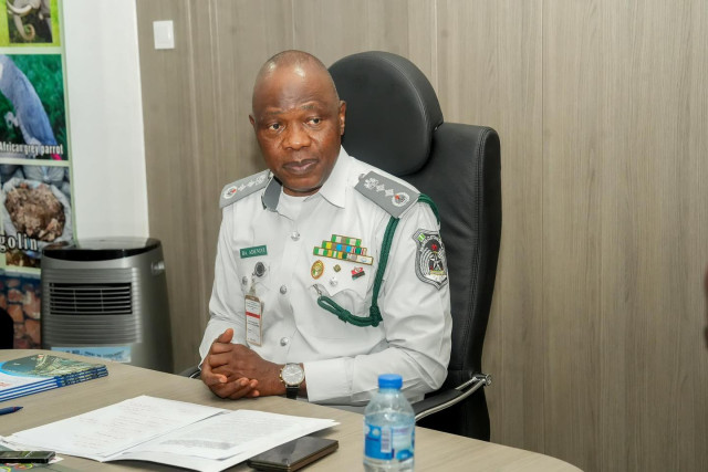 Comptroller-General of  Nigeria Customs Service (NCS) Bashir Adewale Adeniyi