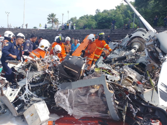 The incident in the town of Lumut