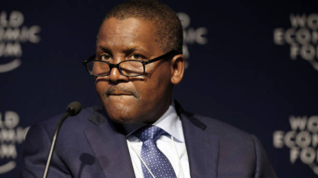 Chairman of the Dangote Group, Aliko Dangote