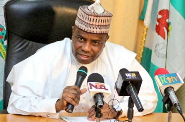 Photo of A former governor of Sokoto State, Aminu Tambuwal