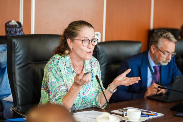 The German Ambassador to Nigeria, Mrs Annett Gunther