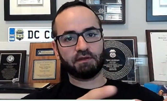 crypto currency firm executive, Tigran Gambaryan