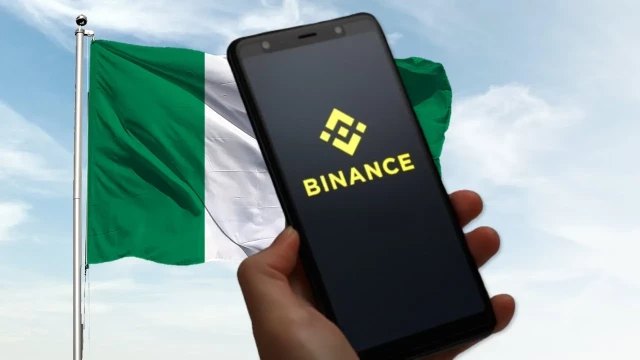 Nigeria Flag and Binance