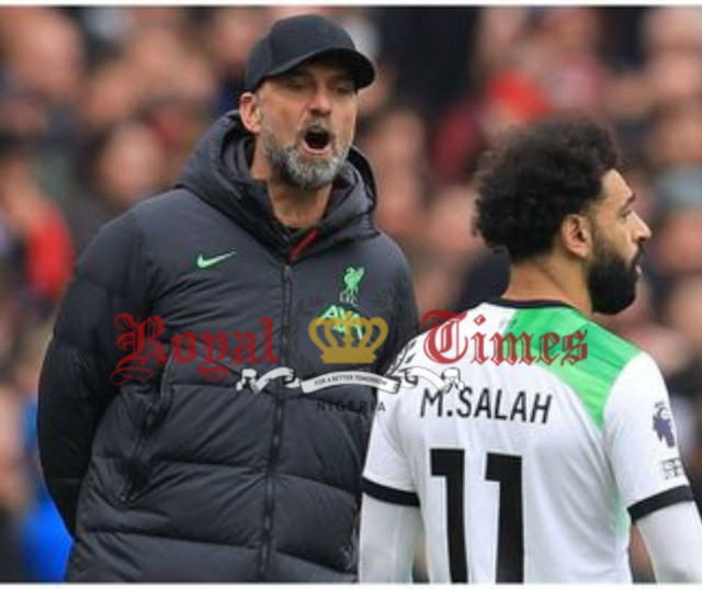 Jurgen Klopp & Mohamed Salah