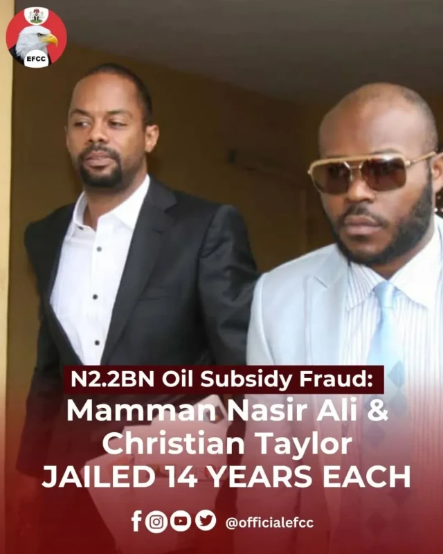 Mamman Ali and Christian Taylor