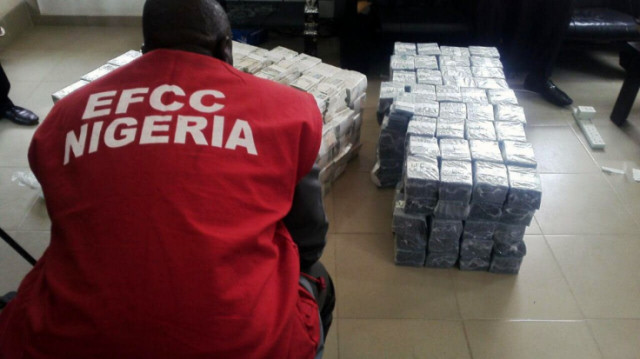 EFCC officers and current