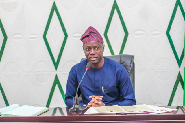 Oyo state Gov Seyi Makinde