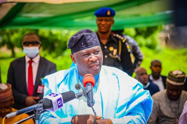 Photo of the Adamawa State Governor Ahmadu Fintiri