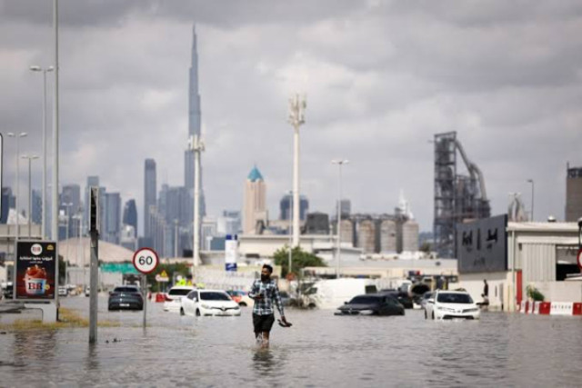 floods that affected part of United Arab Emirate, Afghanistan and Pakistan