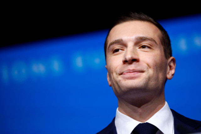 French far-right leader Jordan Bardella