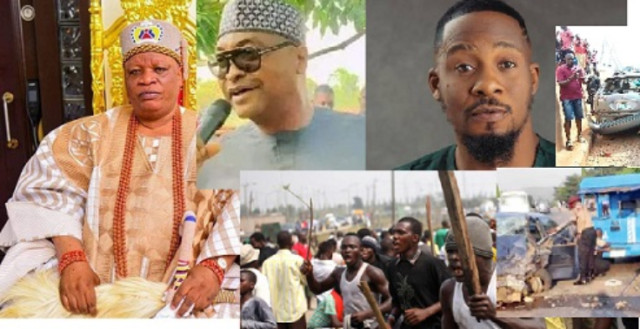 Combine photos of Eid-el-fitri tragedies