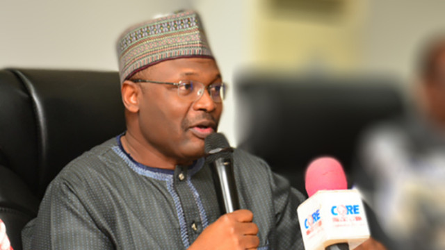 Chairman, the Independent National Electoral Commission, Mahmood Yakubu
