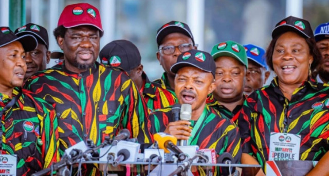 Photo of the members of Organised Labour