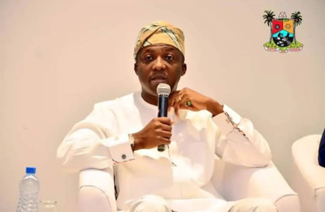 Lagos Commissioner of Environment and Water Resources, Tokunbo Wahab. Photo: LASG