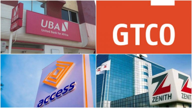 UBA, GTCO, Access Bank, and Zenith Bank Logo