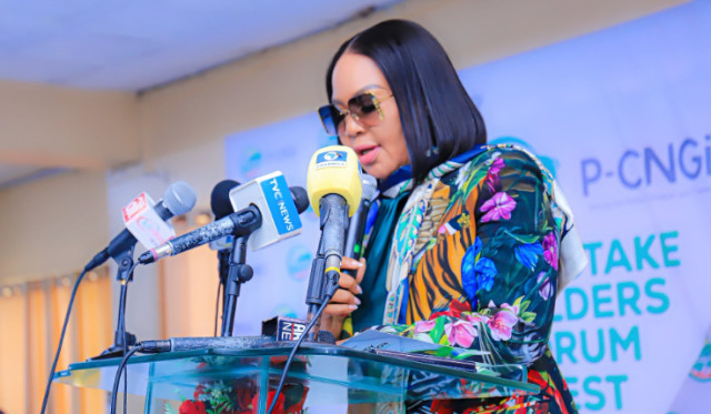 Photo of the Minister of State for Labour, Nkeiruka Onyejeocha