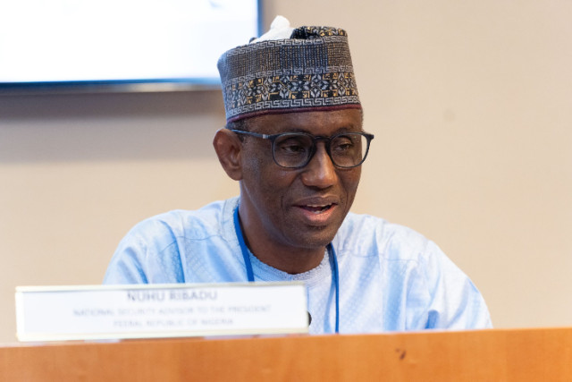 The National Security Adviser, Nuhu Ribadu