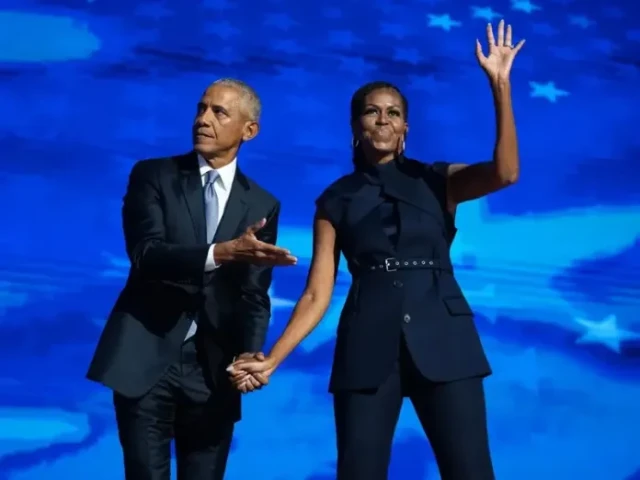 Barack Obama and his wife, Michelle