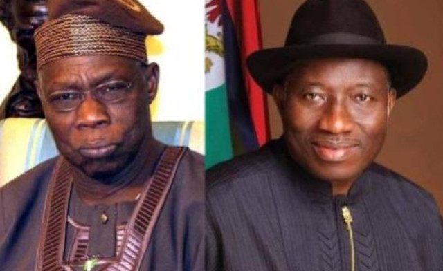 Former Chief President Olusegun Obasanjo,  Former President Goodluck Ebele Jonathan
