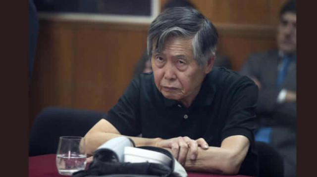 Former Peruvian president Alberto Fujimori