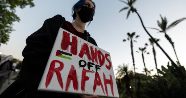 Heavy shelling in Rafah