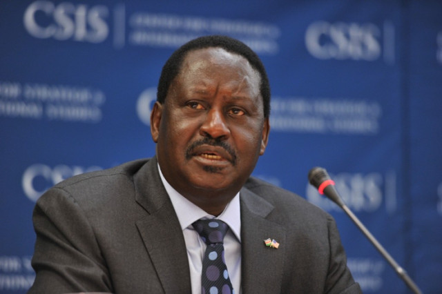 Former Kenyan Prime Minister, Raila Odinga
