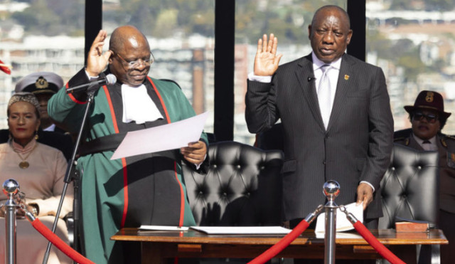 Photo of South Africa’s Cyril Ramaphosa