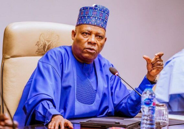 Photo of Vice President, Kashim Shettima