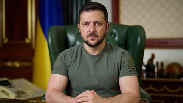 Ukrainian resident Volodymyr Zelensky